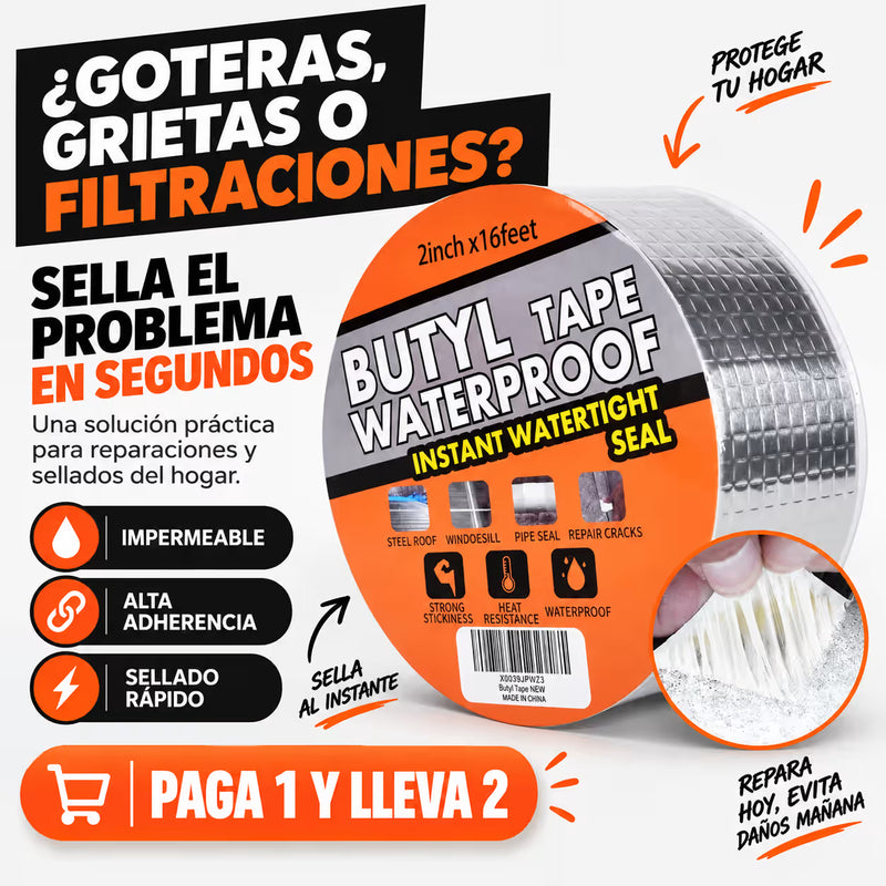 Cinta Selladora Impermeable - Oferta 2x1