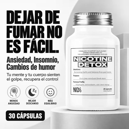 Control para Dejar de Fumar con NAC y Ashwagandha