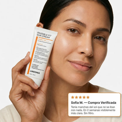 Lindonia® Bloqueador Glow Coreano SPF50