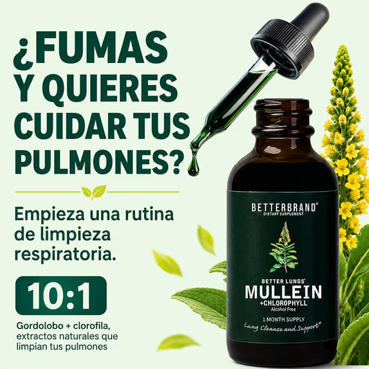 Gotas de Gordolobo para Limpieza Respiratoria