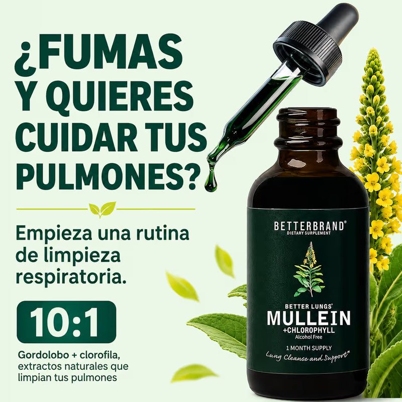 Gotas de Gordolobo para Limpieza Respiratoria