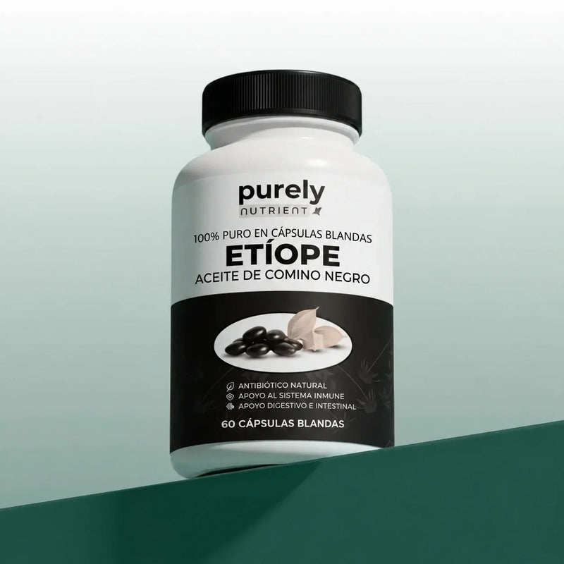 PURELY NUTRIENT ACEITE ETÍOPE DE SEMILLA NEGRA