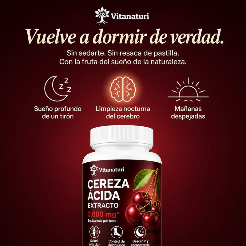 Vitanaturi™ | Recupera el sueño profundo que repara tu cerebro: duerme y frena el desgaste cognitivo en 14 noches